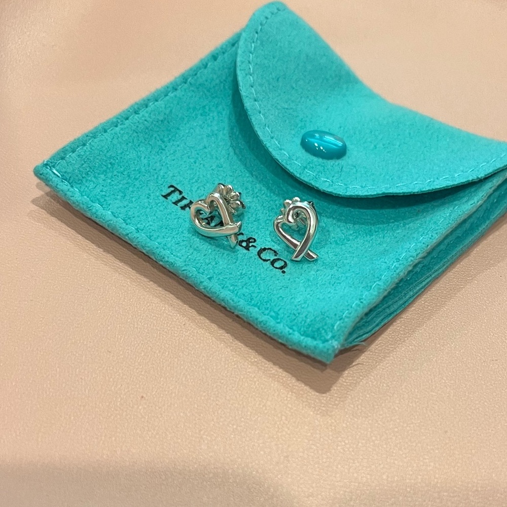 Tiffany & Co. Paloma Picasso Loving Heart Earrings